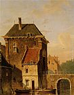 A Canal In Ghent by Jacques Carabain